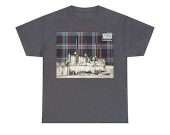 Wolfsburg Plaid Camiseta de algodón pesado unisex