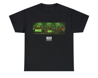 camiseta con cuadro de instrumentos