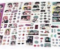 Alien Stage Deco Sticker Sheets - Mizisua Ivantill Hyuluka + New Postcards added