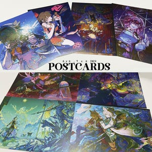 Honkai Sternenschiene: Postkarten/Print | Luofu | Stellaron Jäger | Robin Sonntag