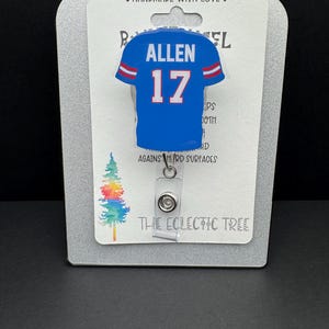 Football Jersey Buffalo Bills Allen Badge Reel
