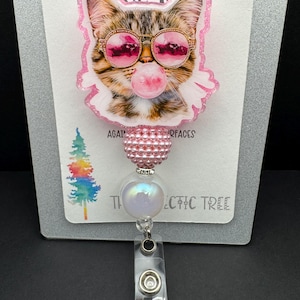 Cool Kitty  Badge Reel