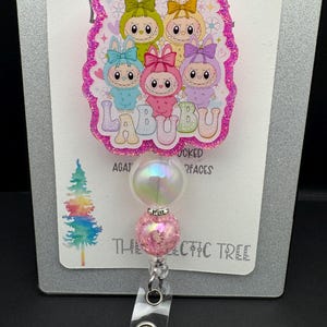 Labubu Monster Badge Reel