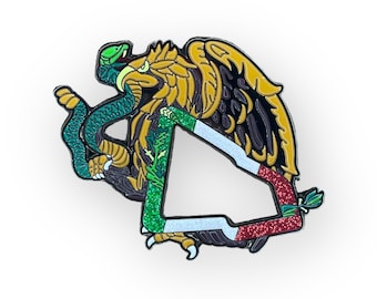 Mexican Flag Aguila Pin For New Era logo New Era Hat Pin EXCLUSIVE