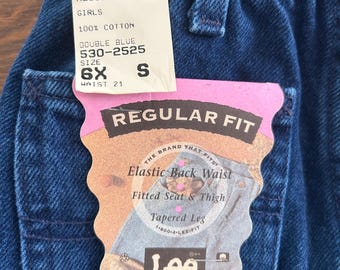 Vintage Lee Jeans 6X *Tags On!*