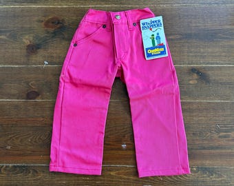 OshKosh Whipper Snappers vintage de los años 80, nuevos con etiquetas.