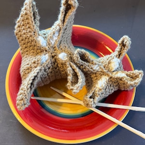 Süße gehäkelte Amigurumi Krabbe aus Rangun