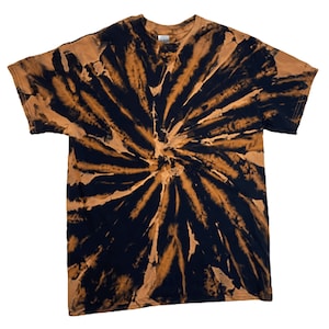Distressed Earth Reverse Tie-Dye Tee
