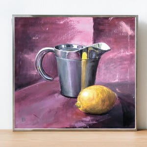 Peinture à l'huile Lilas Charm Décorations d'intérieur tendance