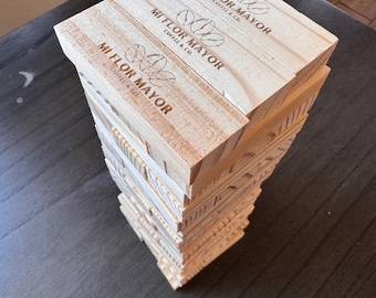 Custom Engraved Tower Blocks