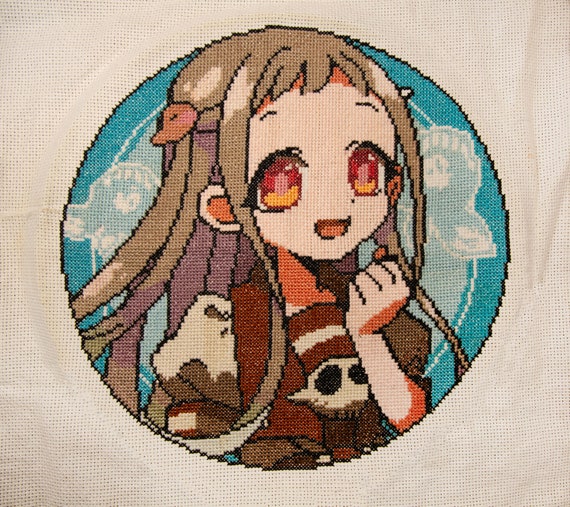 リール HANAKO Toilet-bound Hanako Kun Cross-stitch Patterns DIGITAL | Nene