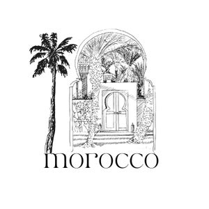 autocollant maroc