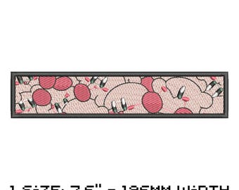 Kirby Embroidery Design - Machine Embroidery Design File - Instant Download
