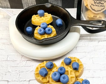 Blueberry Waffles Wax Melts. Tin or Bag. Highly Scented Soy Wax.