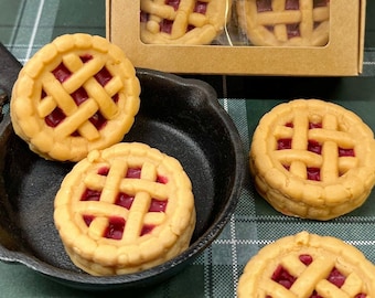 Cherry Pie Wax Melts. Highly Scented Soy Wax.