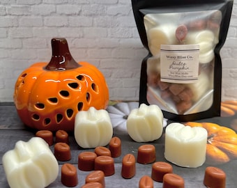 Dulce Pumpkin Wax Melts. Highly Scented Soy Wax Melts.