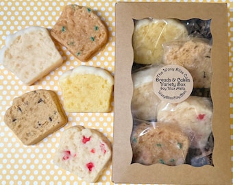 Variety Bread Box Wax Melts. Highly Scented Soy Wax.