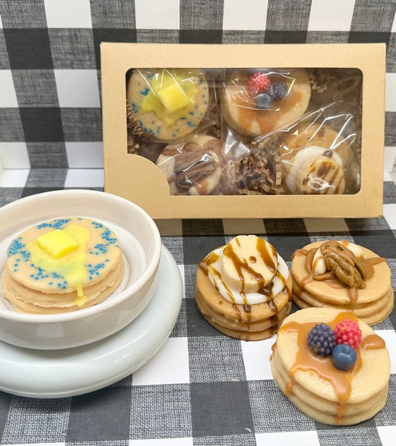 Pancake Variety Box Wax Melts. Highly Scented Soy Wax. 