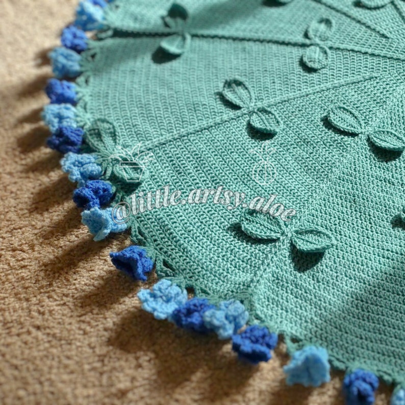 Surprise Bouquet Blanket™ Crochet Pattern PDF image 7