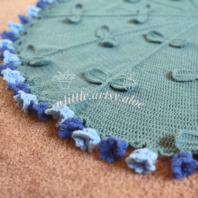 Surprise Bouquet Blanket™ Crochet Pattern PDF image 5