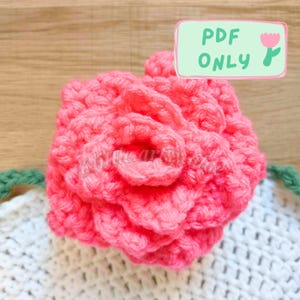 Rose Häkelanleitung Blumenstrauß Decke™ PDF