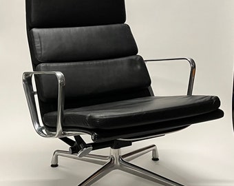 Office Chair EA 222 Eames for Vitra,Leather