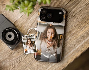 Custom Phone Case Photo Tough, iPhone 17 Pro Max Personalized, 17 16 15 14 13 12 11 Pro Max Plus Samsung S25 S24, Slim Tough MagSafe Cover