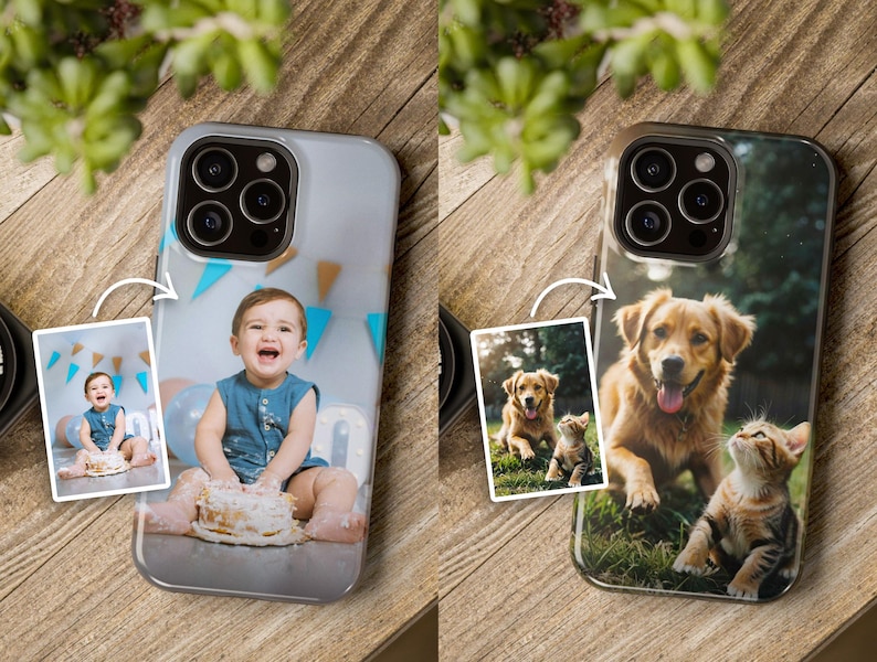 custom Photo Gift for Couples Pet