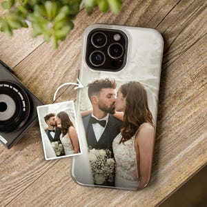 Tough Personalized Photo Phone Case, Custom iPhone & Galaxy Gift