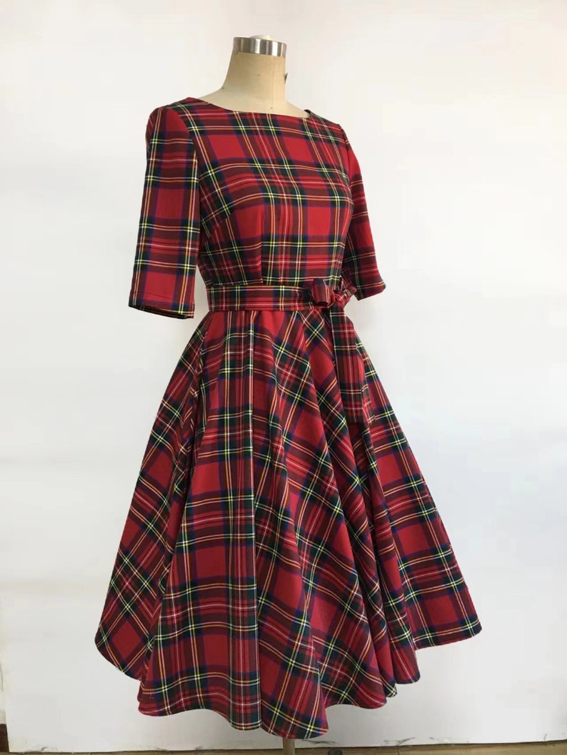 Blyth Tartan Classic Christmas Dress main image 0