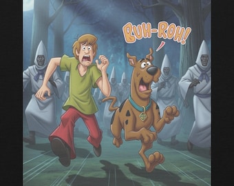 Scooby Doo & Shaggy Black Unisex Hoodie  Cozy Retro Cartoon Sweatshirt | Vintage 90s Style Pullover | Cool Weather Hoodie