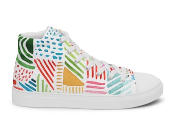 ST The ARC Urban Classic High-Top Cosmic Canvas Sneakers