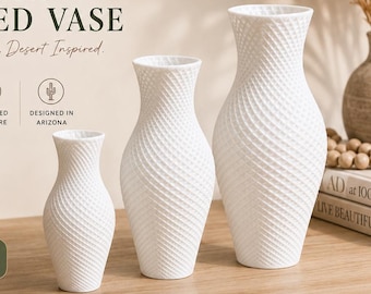 Textured 3D Vase