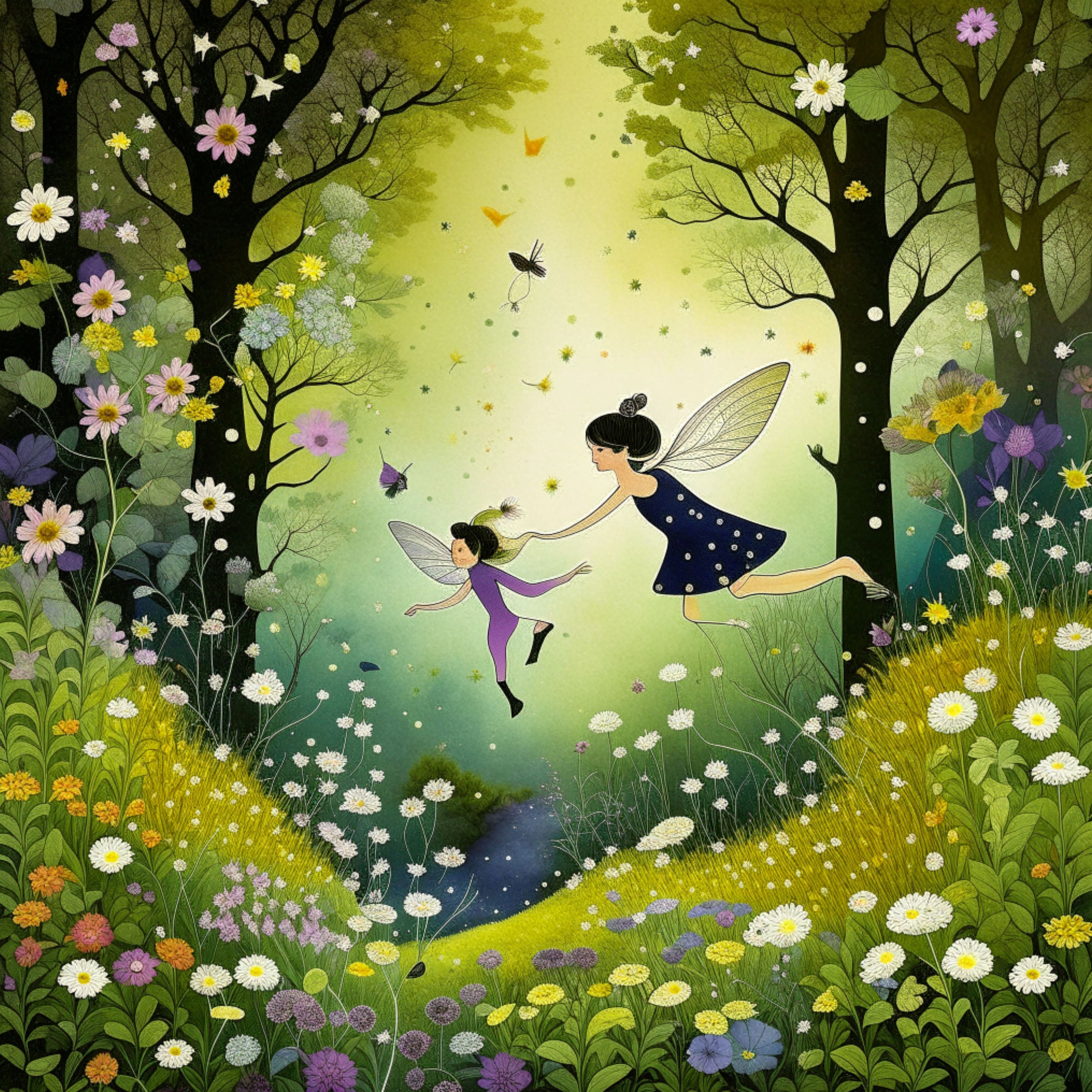 Fairies Digital Art | Pixies Clipart | 15 High Quality Jpgs | Digital ...