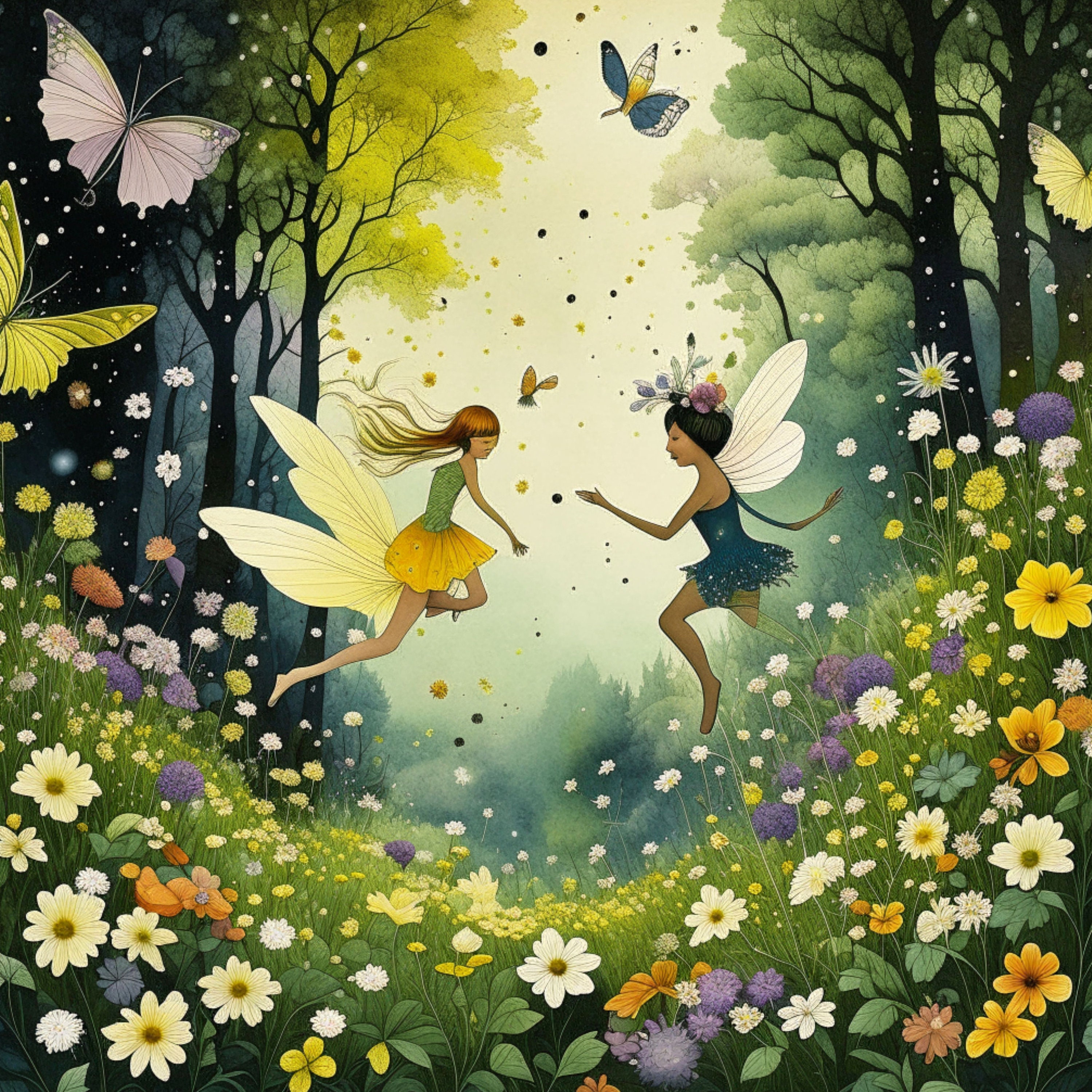 Fairies Digital Art Pixies Clipart 15 High Quality Jpgs Digital ...