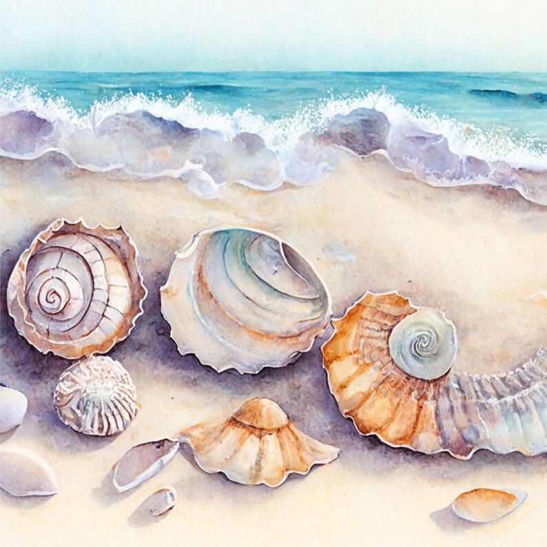 Beach Digital Art | Clipart | Beaches 10 High Quality Jpgs | Digital ...