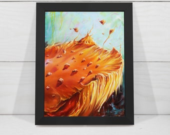 Mushroom Print // Giclee Art Print // Fine Art // Trippy Nature // Art for Home // Museum Quality Print // Outdoors // Interior // Surreal