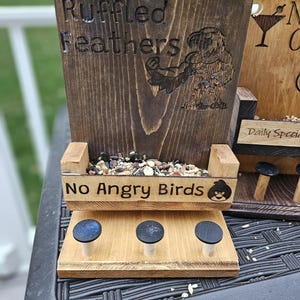 Bird Feeder - Deck Bird Feeder - Unique Bird Feeder - Bird Lover Gift - Tree Mounting Feeder - Hanging Bird Feeder - 5 Option Feeders