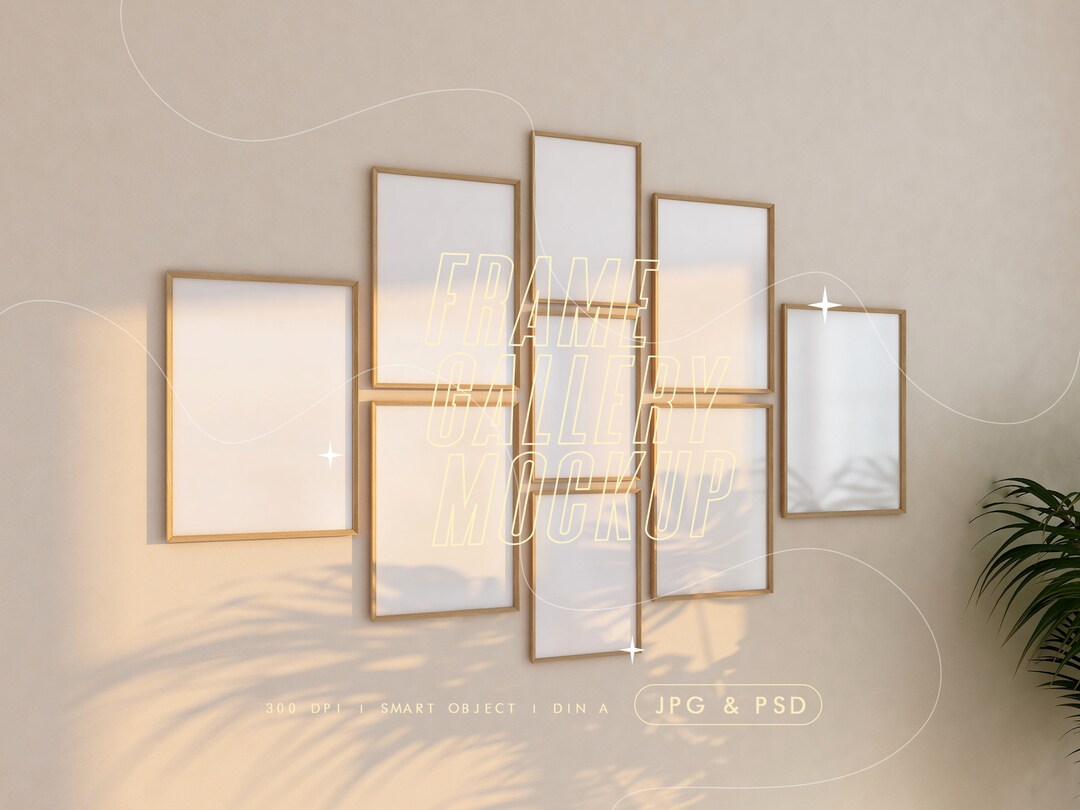 4258+ Wall Mural Mockup Psd