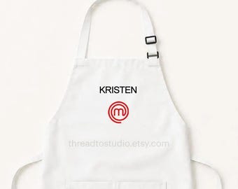 100% Cotton Master Chef Apron for Kitchen Cooks | Made in Canada