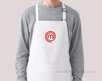 Blank MasterChef Apron - Logo Only | 100% Polyester