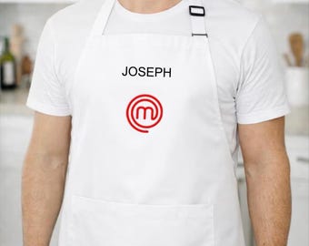 Master Chef Apron with Pockets | MasterChef Apron for Adults in Polyester