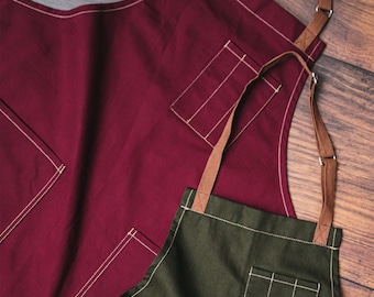 Personalized Custom Apron | Gift for Nana - Workshop Apron 100% Cotton Made in Canada