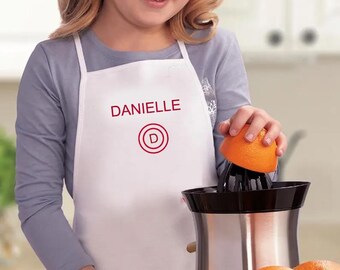Two-Pack Personalized Kids Apron – 100% Cotton, Junior Chef Gift, Customizable Apron for Children
