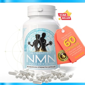 Pure NMN 500mg Longevity & DNA Repair - 60 Capsules *2 Month Supply*