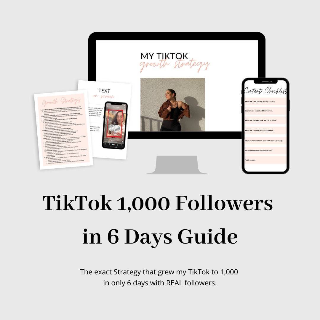 Tiktok Followers Instant 1000, Tiktok Quick Growth Strategy, How to ...