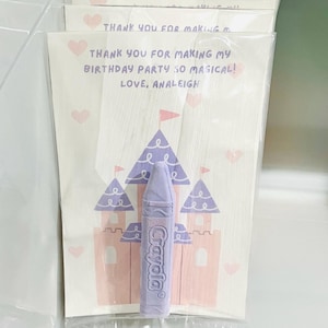 Cadeau d'anniversaire princesse | Cadeau craie princesse