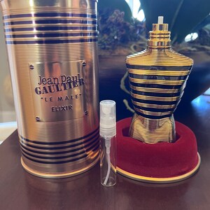 Jean Paul Gaultier Le Male Elixir Men's Cologne Decant. Choose size.