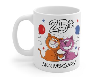 25th Anniversary Mug