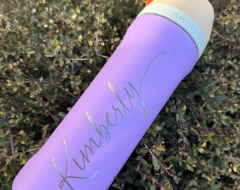 Personalized Owala Freesip 24oz Bottle Custom Engraved Water Bottle Teacher Bridesmaid Proposal Gift Idea for Mom Corporate Logo Gift
